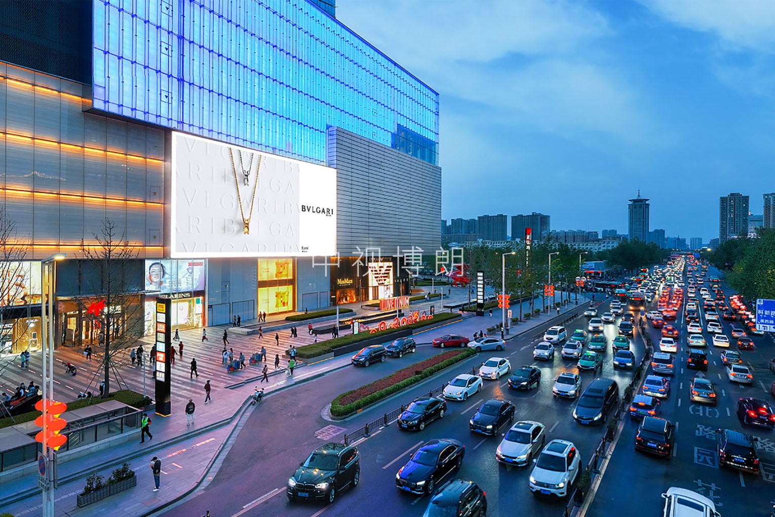 郑州LED大屏广告-郑州正弘城屏广告-郑州地标广告