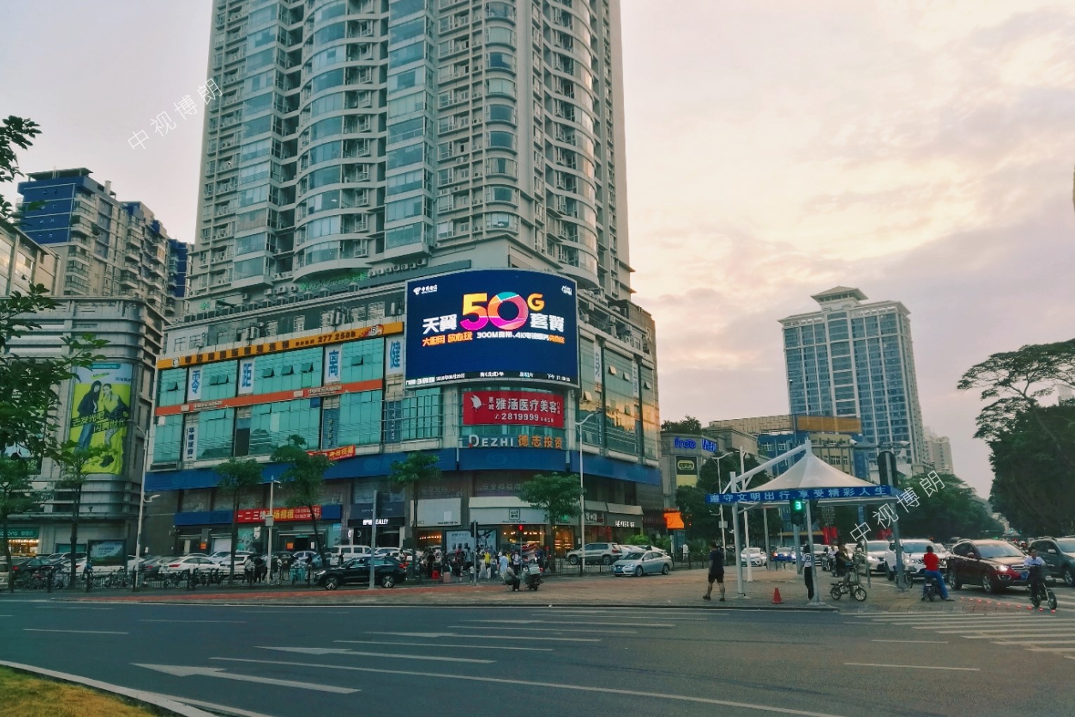 惠州LED大屏广告-惠州风尚国际LED大屏广告-惠州地标广告