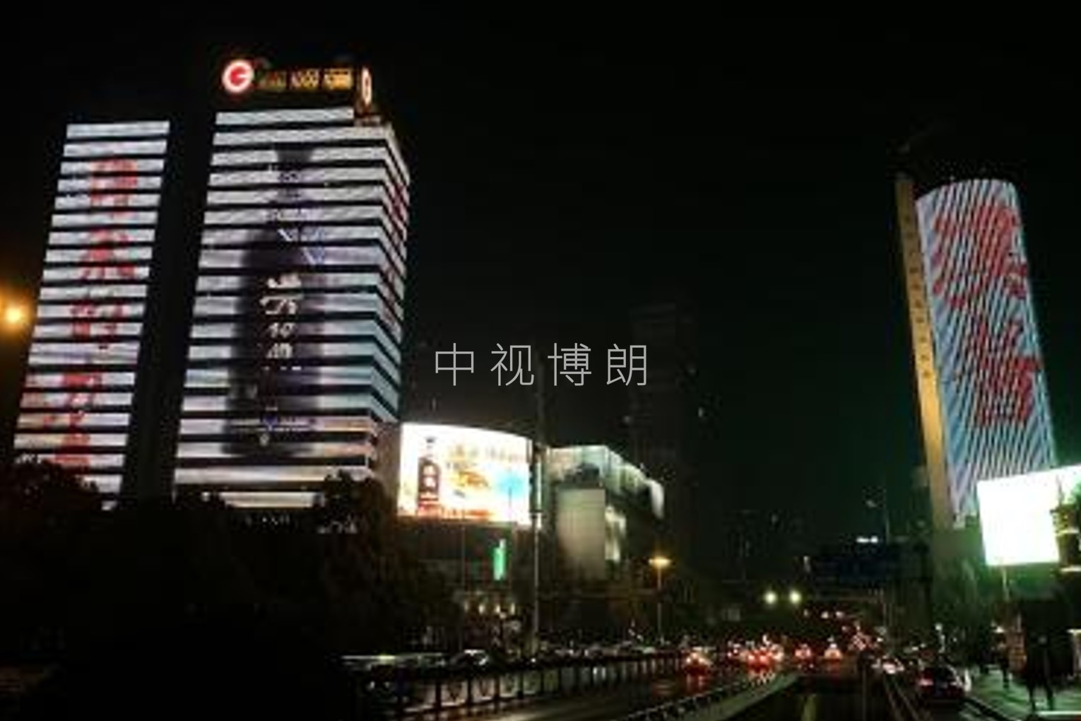 贵阳灯光秀广告-贵阳广播电视台灯光秀广告-贵阳地标广告