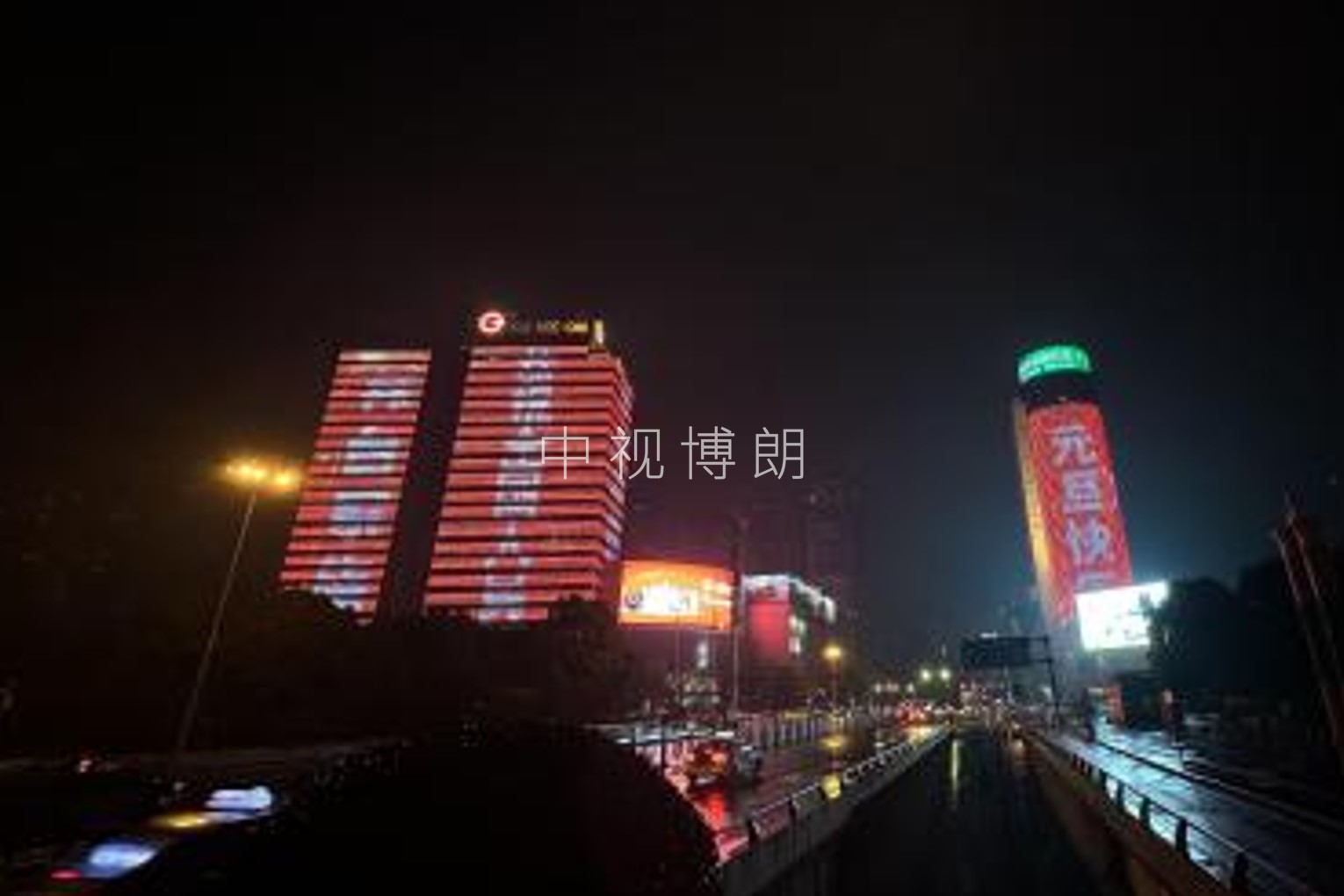 贵阳灯光秀广告-贵阳贵州广播电视台灯光秀广告-贵阳地标广告