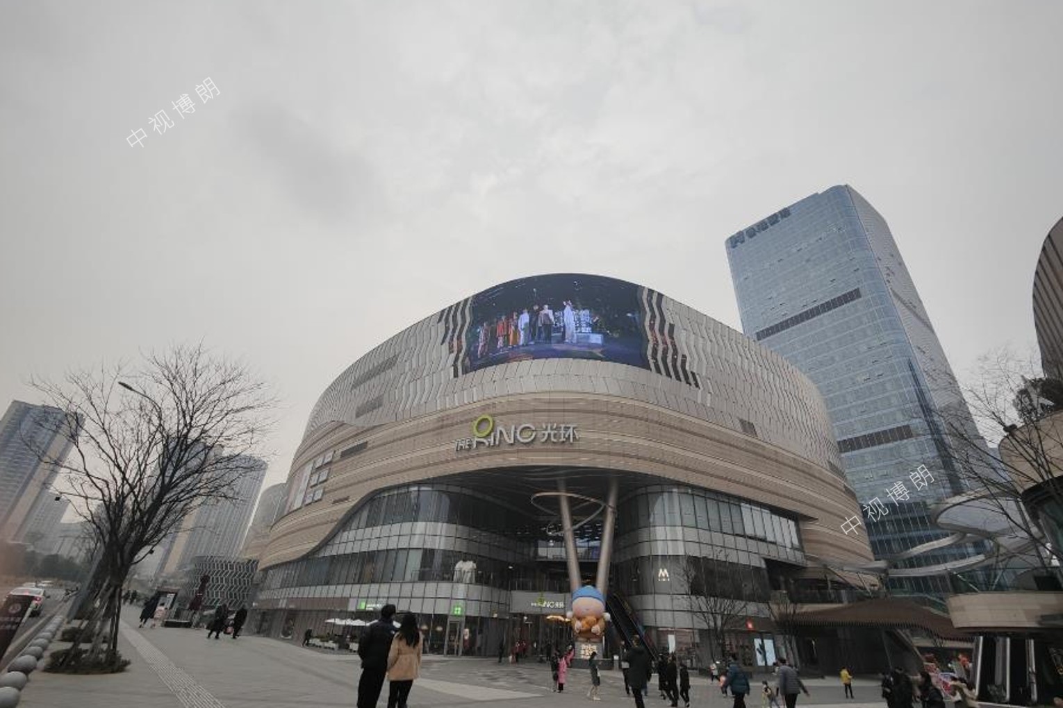 重庆LED大屏广告-重庆光环购物公园大屏广告-重庆地标广告