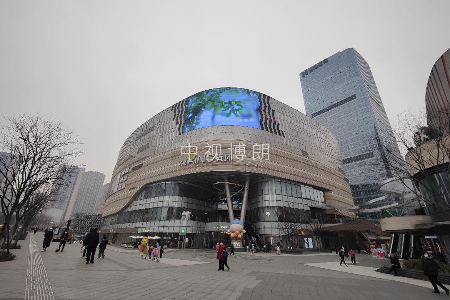 重庆LED大屏广告-重庆光环购物公园大屏广告-重庆地标广告