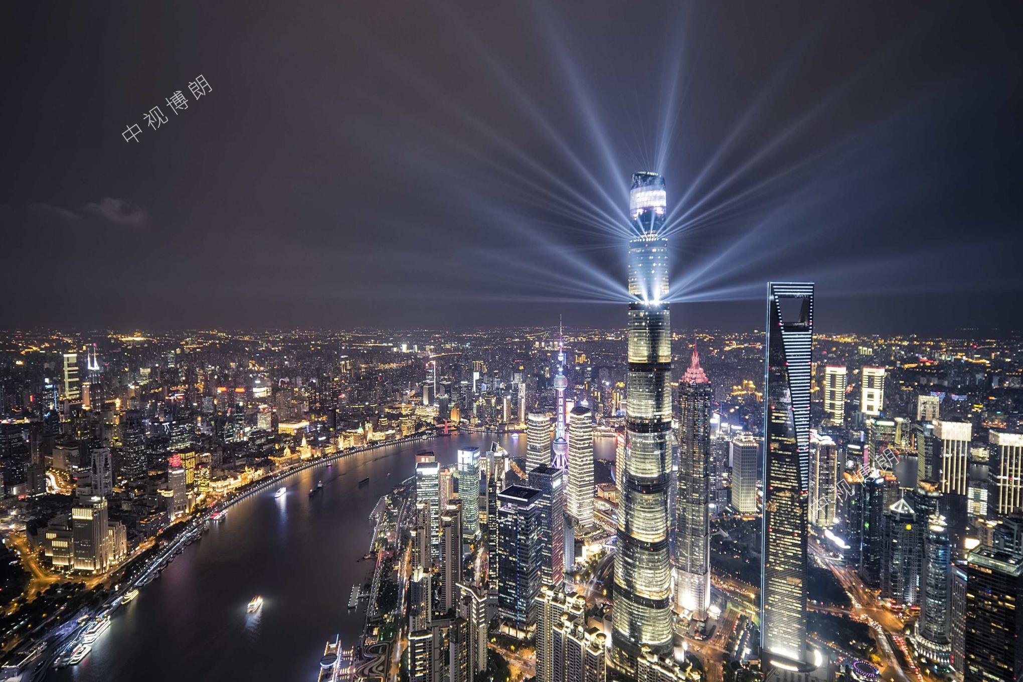 上海灯光秀广告-上海中心灯光秀广告-上海地标广告