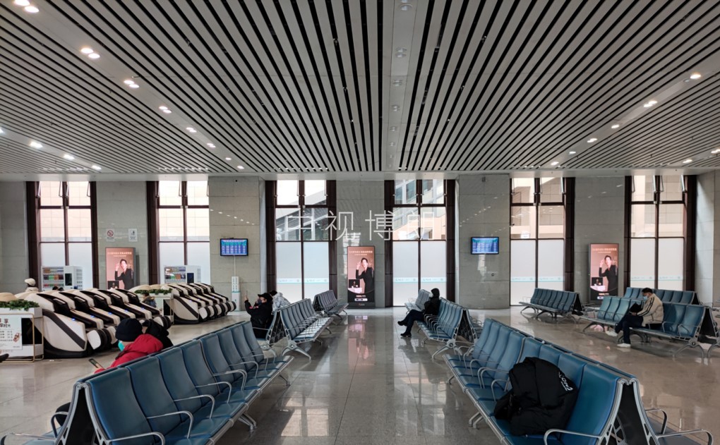 Baoji South Station-Independent screen brushing set for waiting room