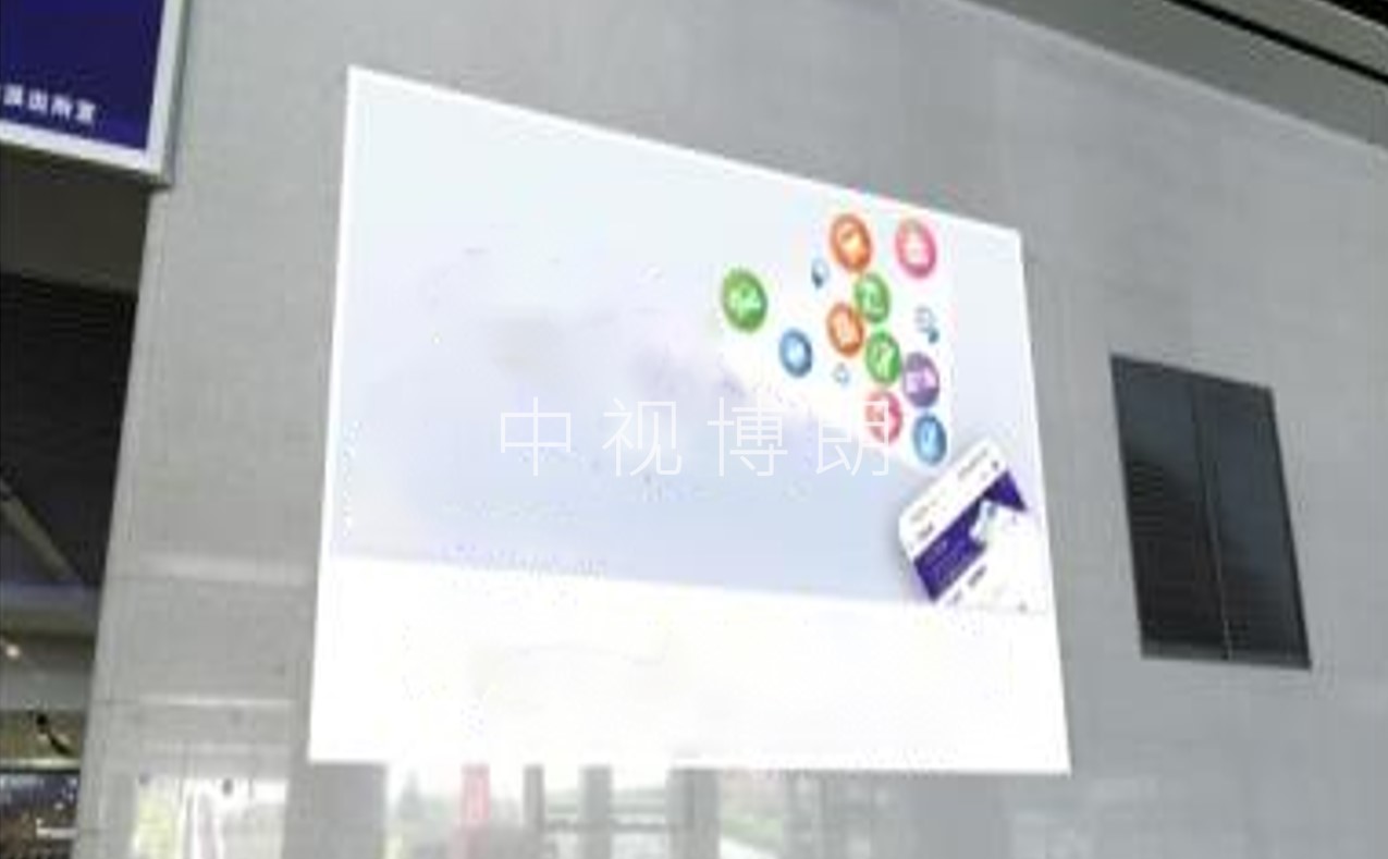长沙南站广告-西落客平台进站口灯箱