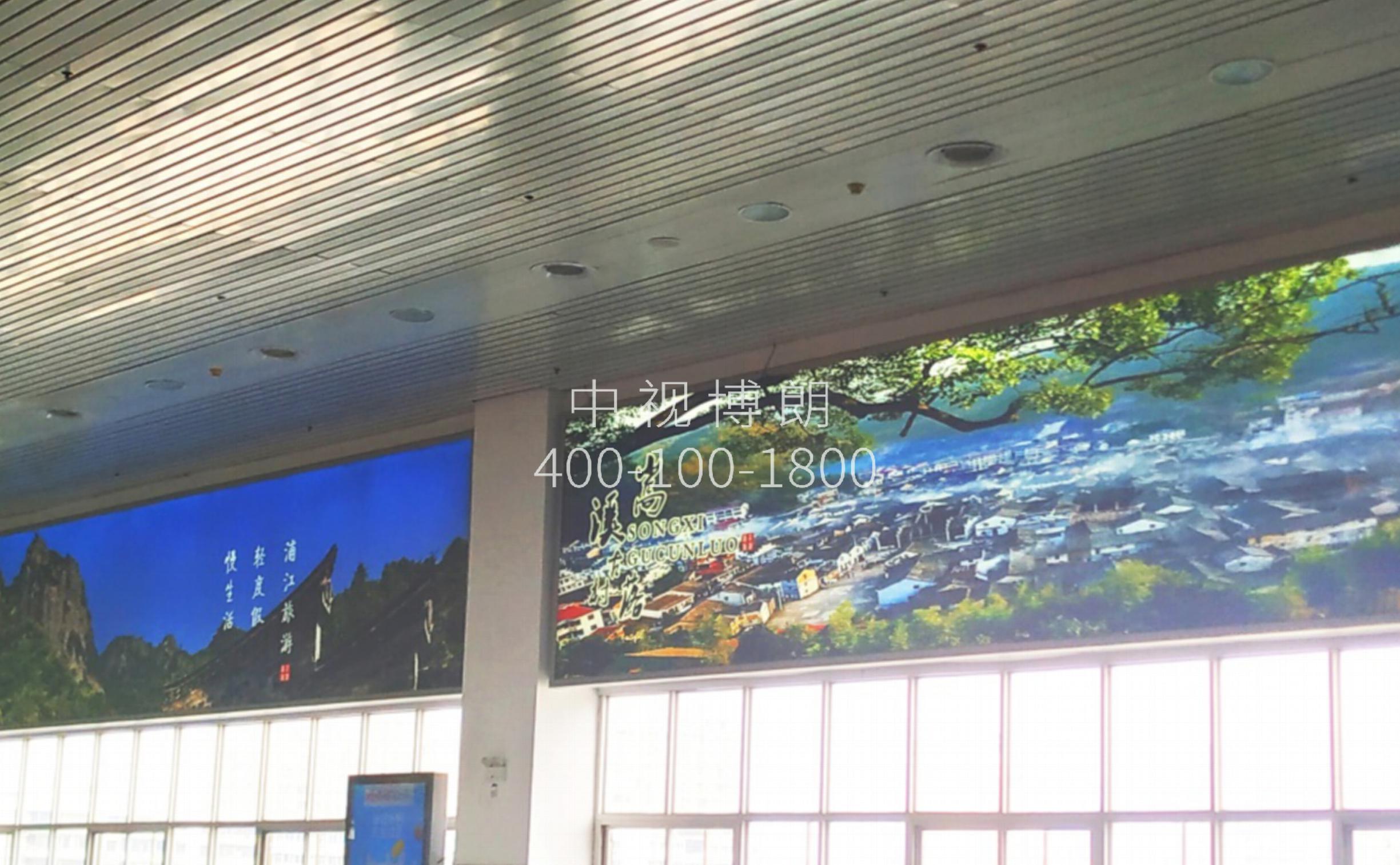 杭州站广告-第七候车室左右两侧灯箱