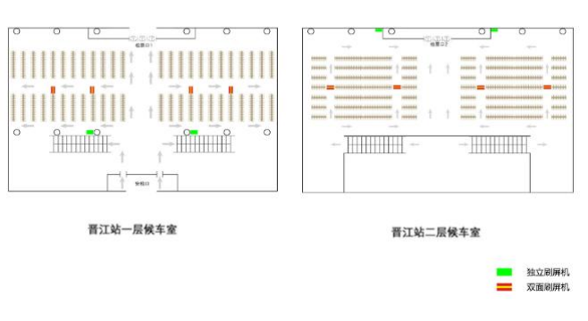 Jinjiang Station advertisement-Independent screen painting set for station waiting hallBitmap