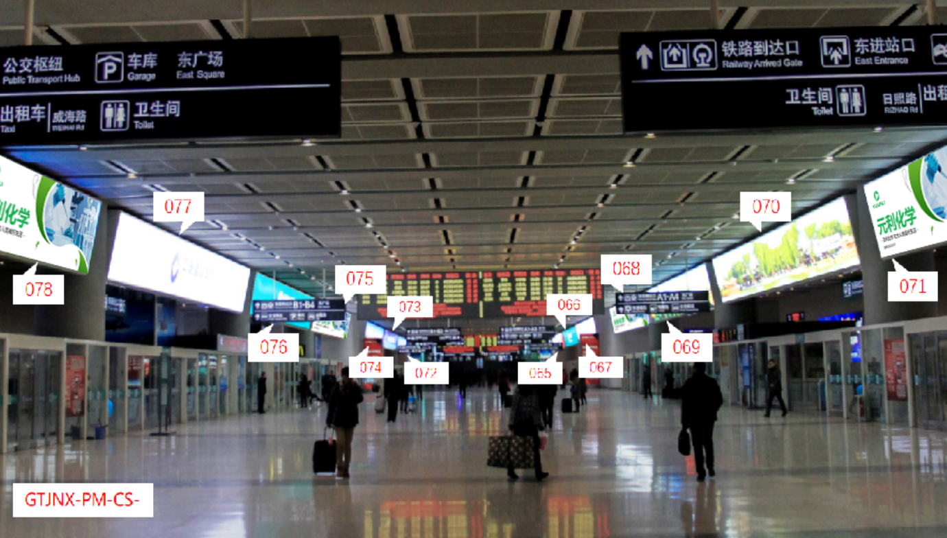 济南西站广告-城市通廊灯箱