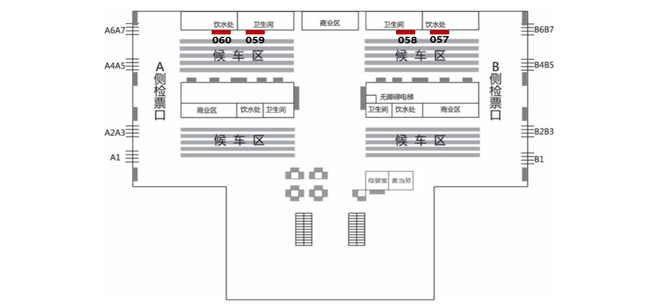 济南站广告-进站候车厅灯箱2点位图