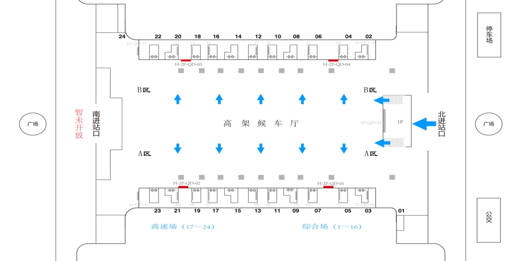 兰州西站广告-进站候车厅灯箱1点位图