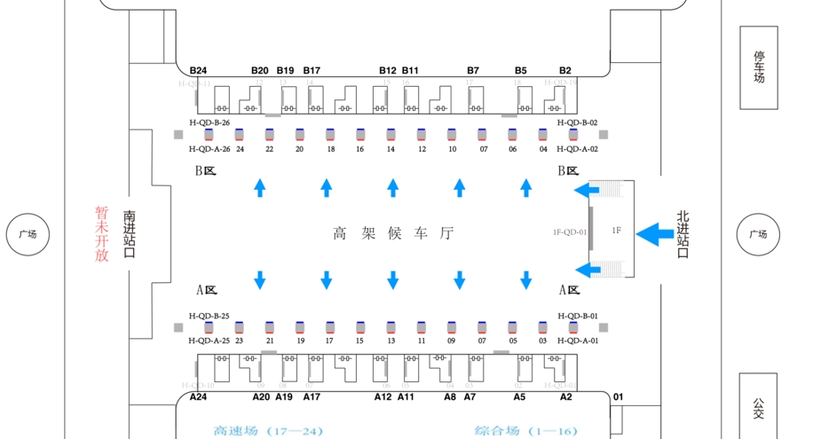 兰州西站广告-进站候车厅灯箱套装2点位图