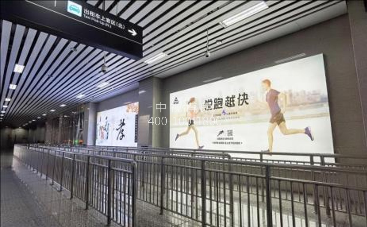 宁波站广告-北广场出租车通道灯箱