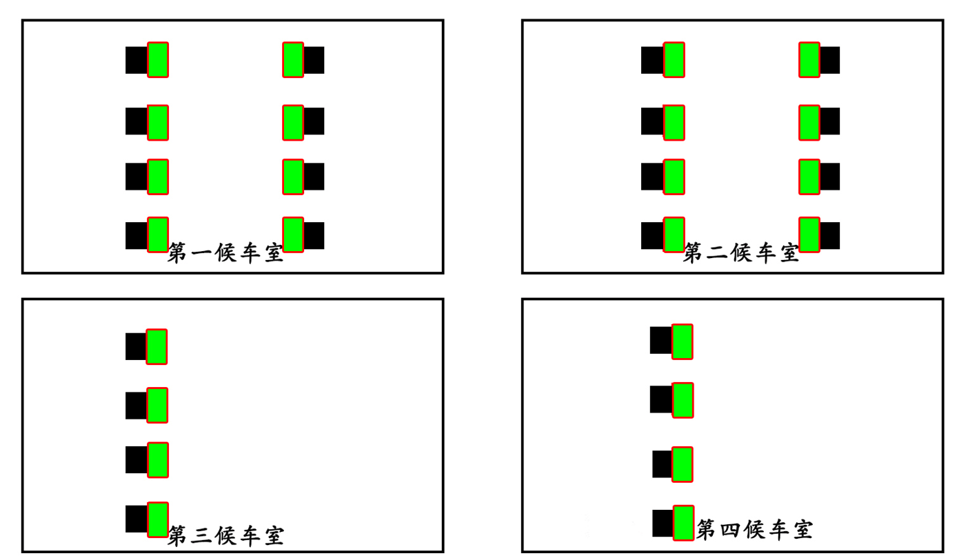 南宁站广告-候车室壁挂刷屏套装点位图