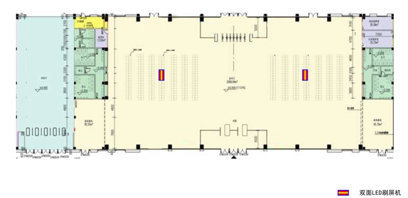普宁站-候车室独立刷屏套装点位图