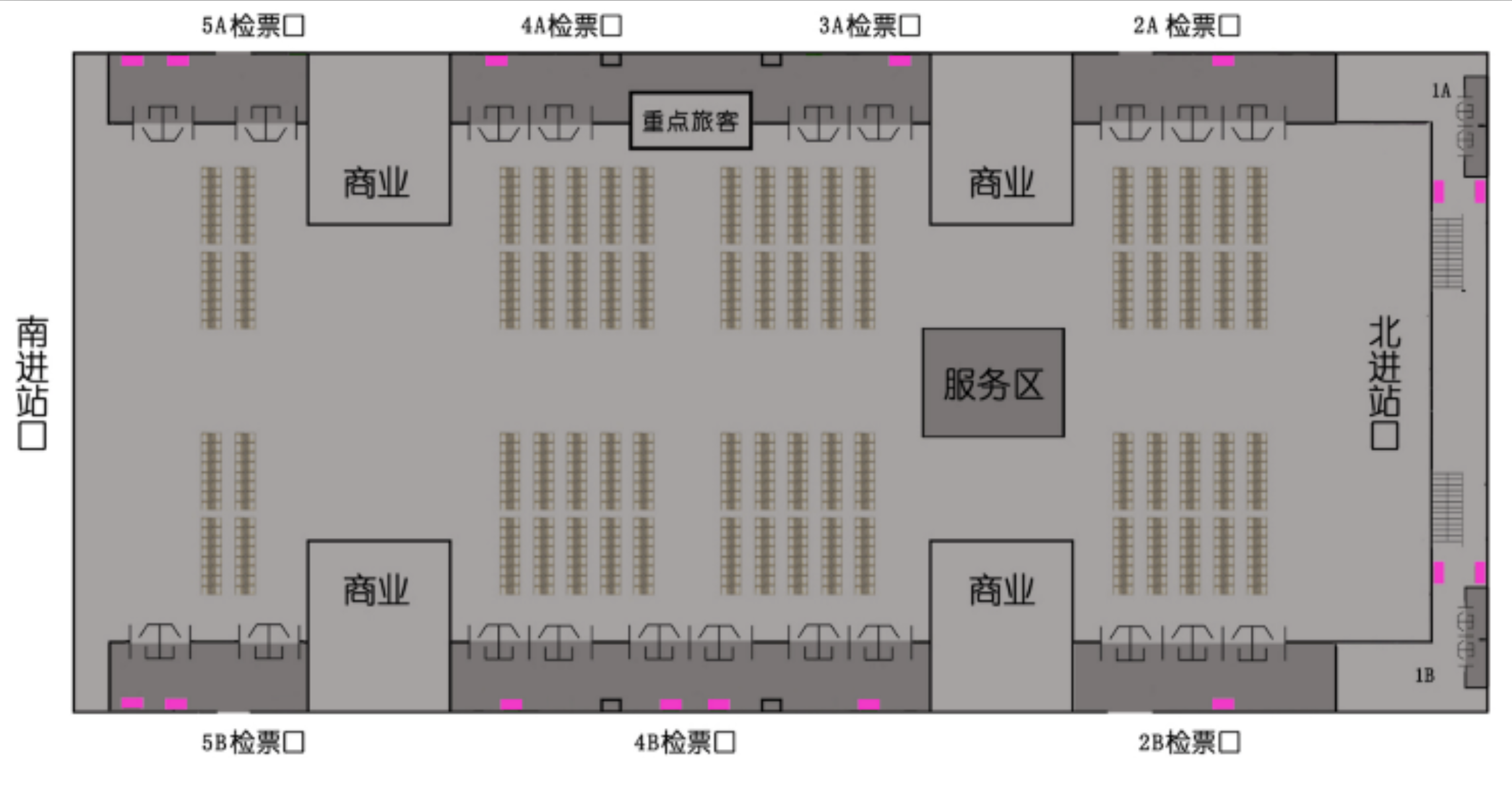 苏州站广告-候车室刷屏套装点位图