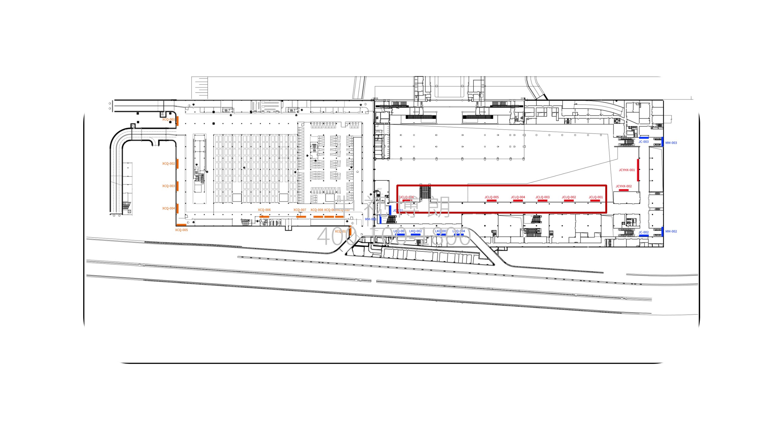 Tianjin West Station Advertising-Connecting Channel Light Box Set 3Bitmap
