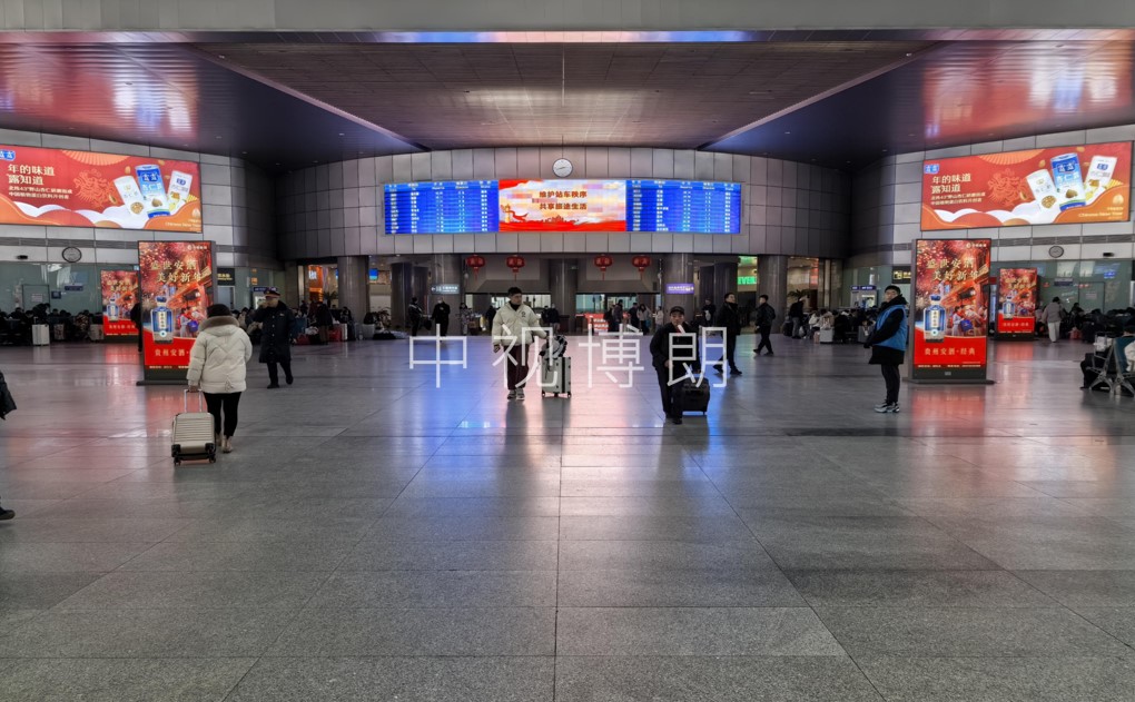 天津站广告-候车厅LED大屏