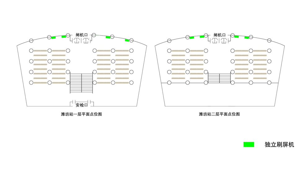潍坊站广告-候车室独立刷屏点位图