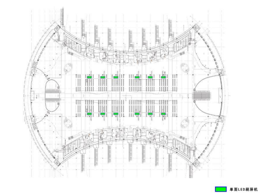 Urumqi Station Advertising-Waiting room giant screen painting setBitmap