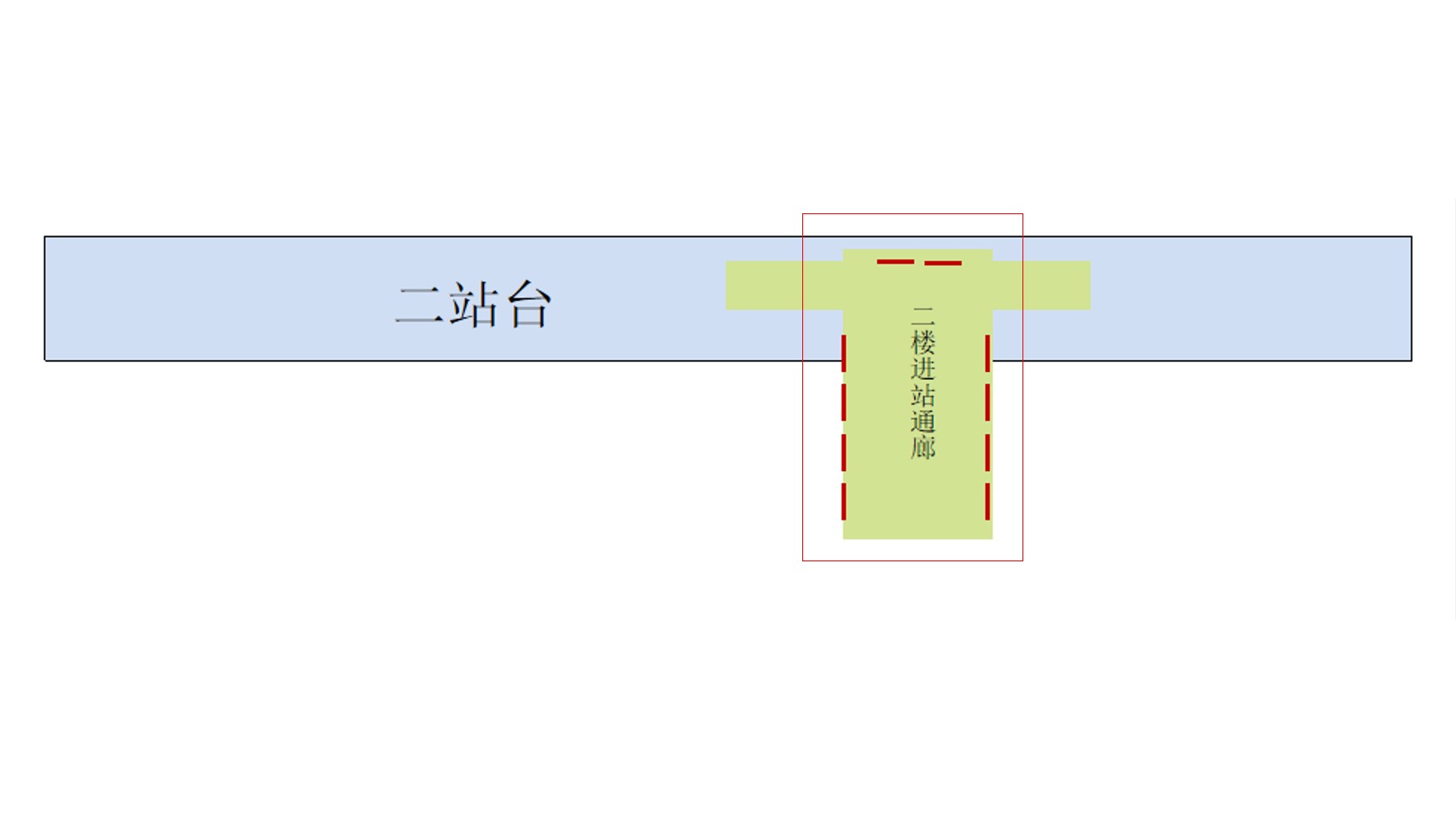 烟台南站广告-进站通道灯箱点位图