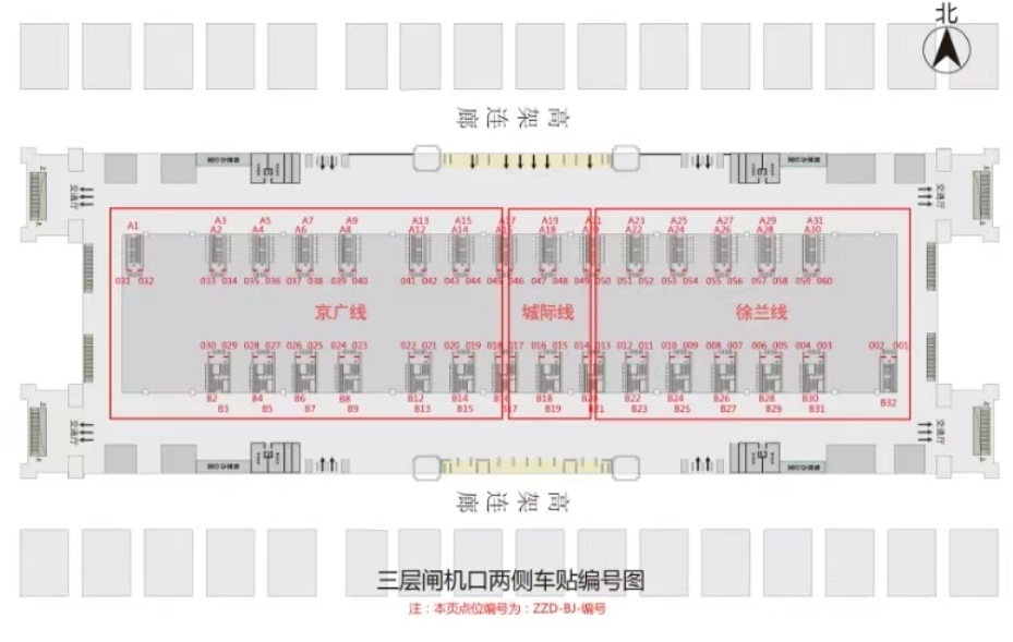 郑州东站广告-闸机口看板点位图
