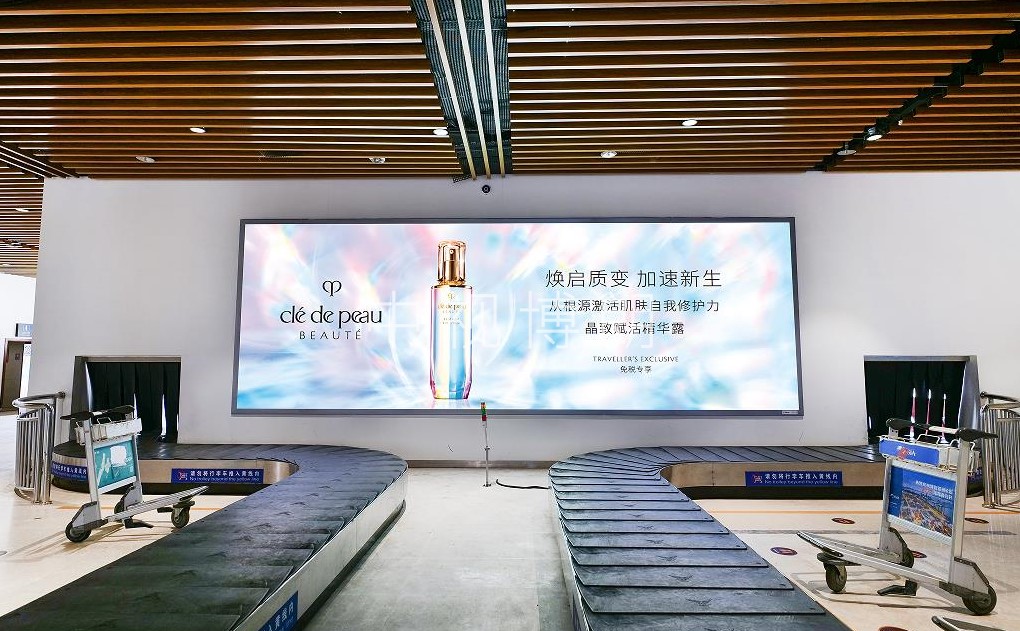 琼海博鳌机场广告广告-国内行李厅灯箱