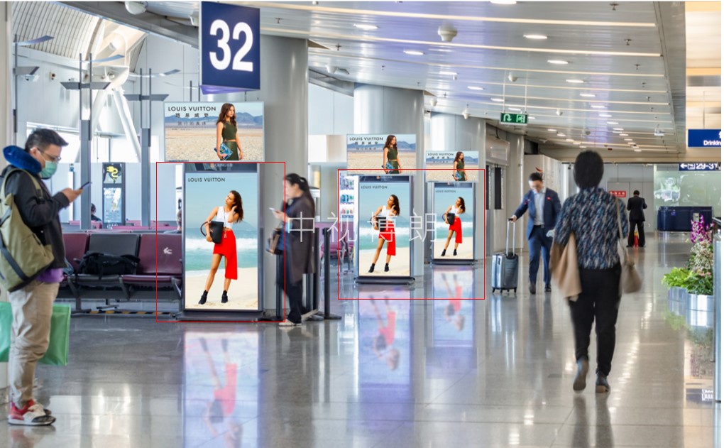 北京首都机场广告-T2/T3C国内出发到达刷屏套装