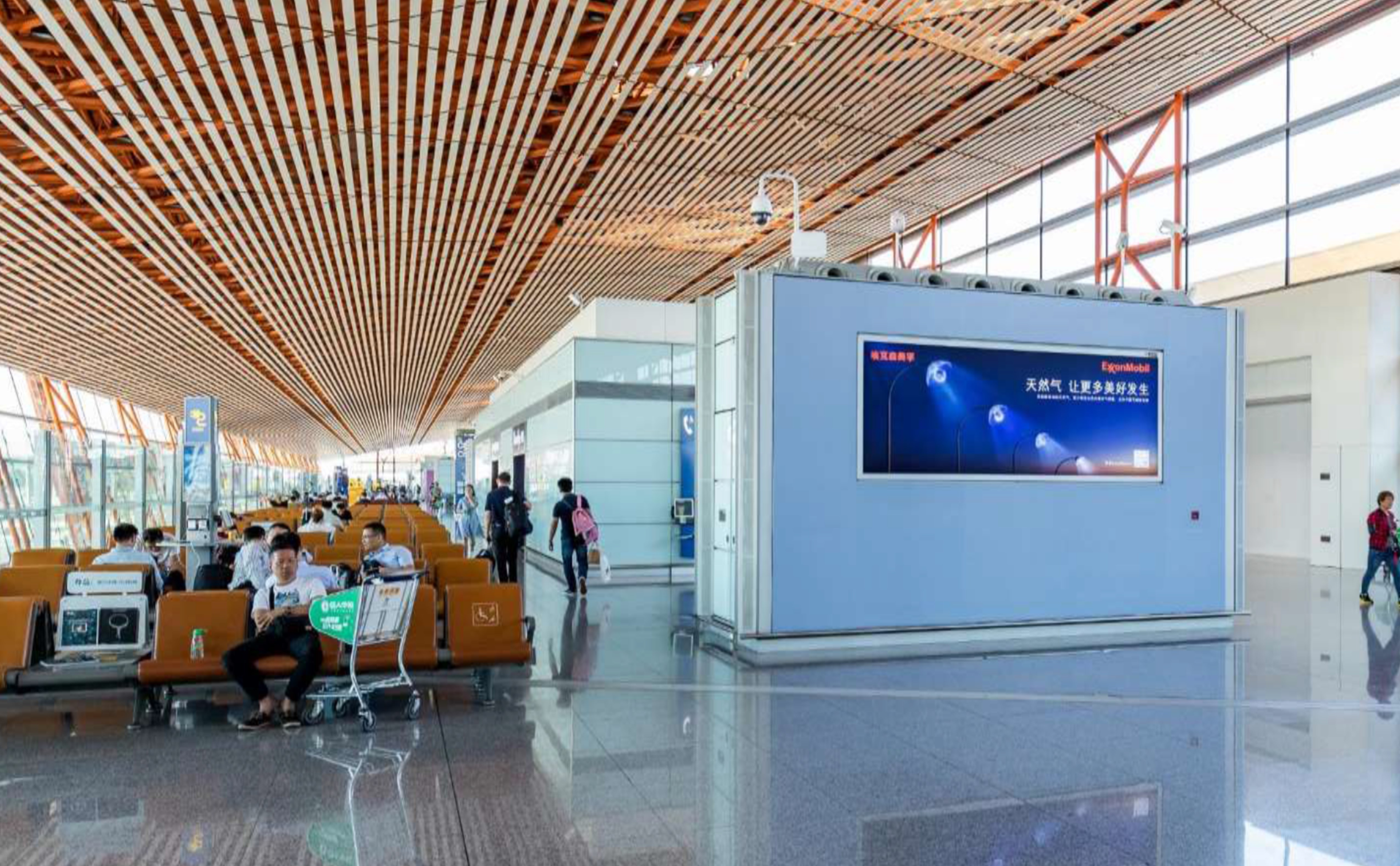 T3C Terminal Advertising at Capital Airport