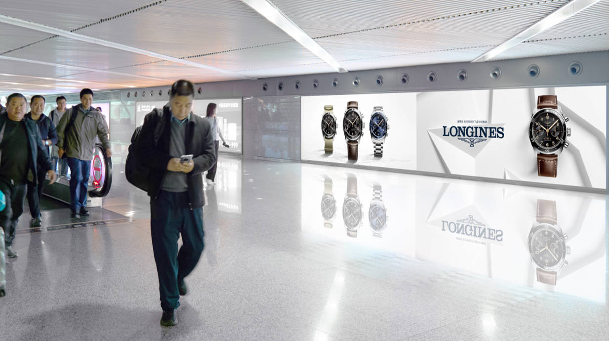 Chengdu Airport Advertising-T2 Domestic Arrival Corridor Lightbox Set 2