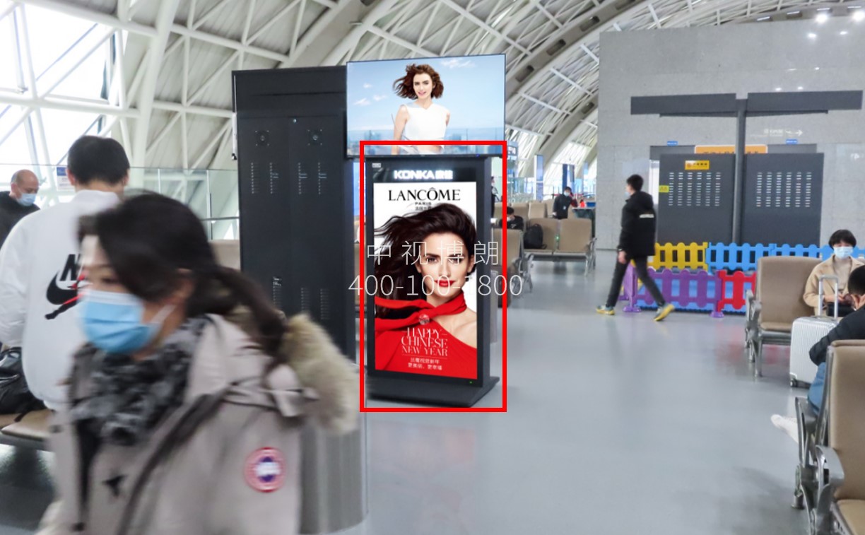 成都双流机场广告-T2出发及到达联排刷屏套装