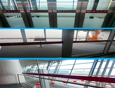 外廊桥贴画广告