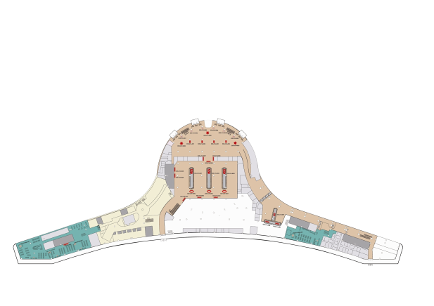 鄂尔多斯机场广告-国际到达行李厅灯箱D007点位图