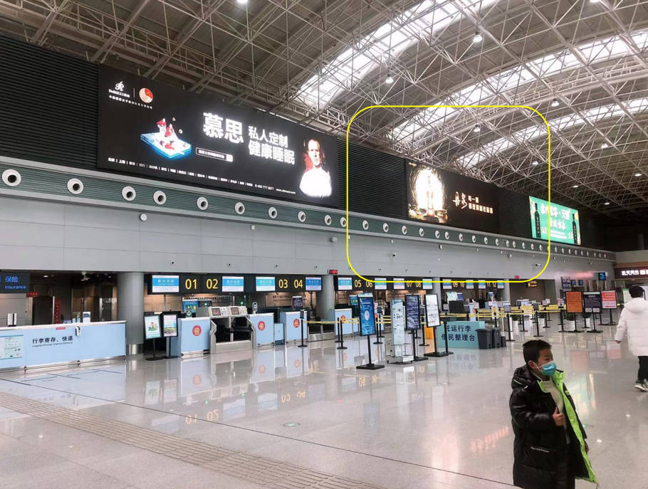 Ganzhou Airport Advertising-Domestic departure hall lightbox