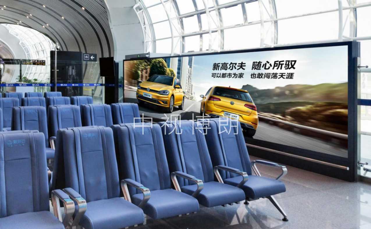 赣州机场T2国内出发候机大厅灯箱套装2