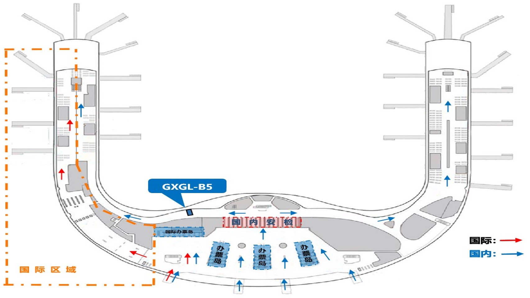 Реклама аэропорта Гуйлинь-Тотемный световой ящикТочечная диаграмма