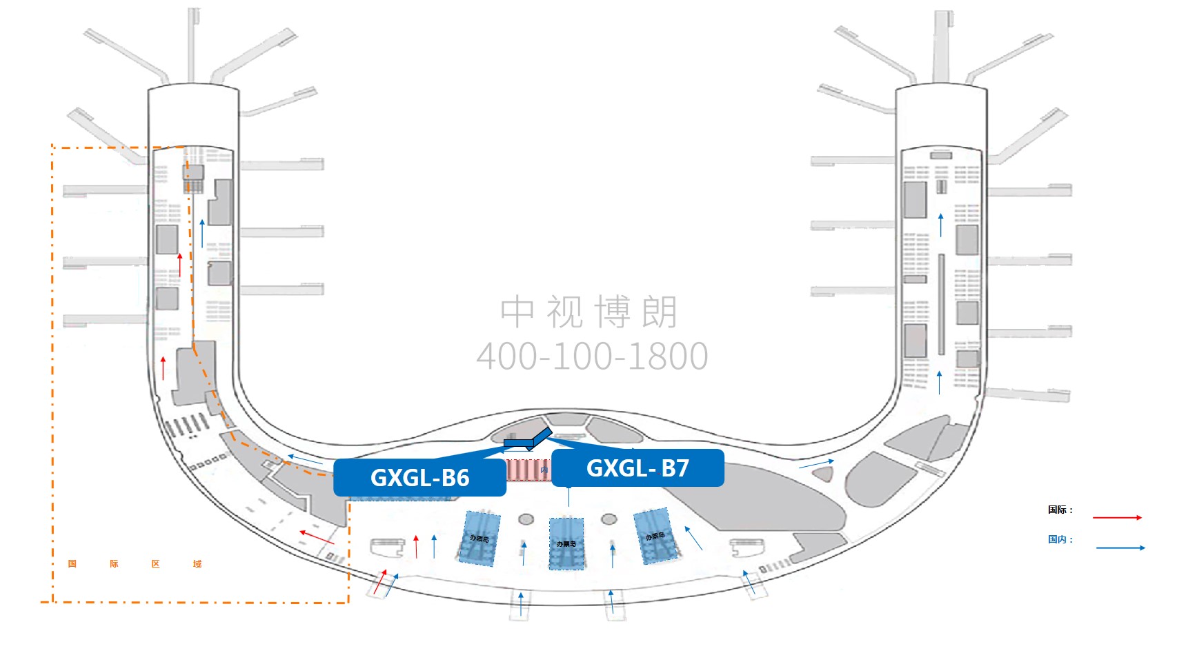 Реклама аэропорта Гуйлинь-Внутренний световой люк 1Точечная диаграмма