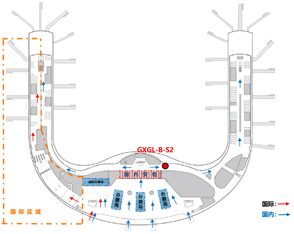 Реклама аэропорта Гуйлинь-Внутренний выставочный стендТочечная диаграмма