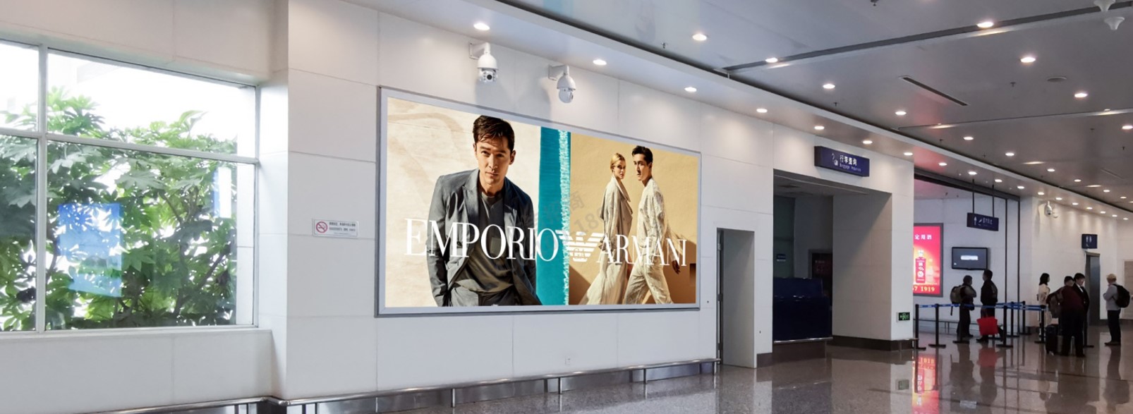 淮安机场广告-到达行李厅灯箱D3