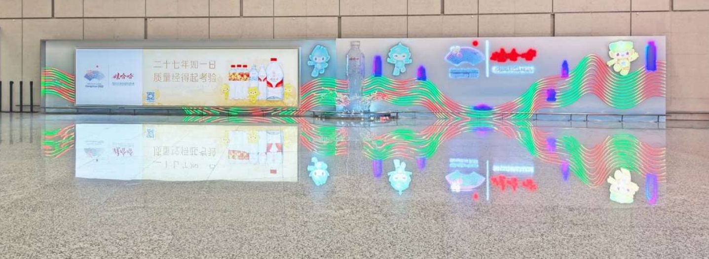 杭州萧山机场广告-T4国内到达通廊灯箱LB06