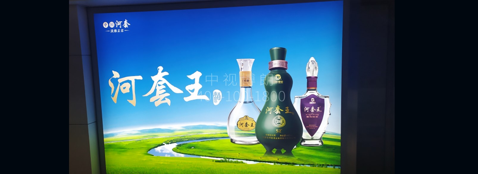 呼和浩特白塔国际机场广告-国内到达通道灯箱D033
