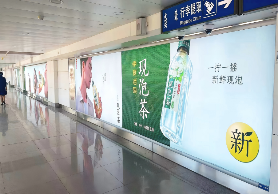 Huhehaote Airport Advertising-Domestic Arrival Channel Lightbox D017