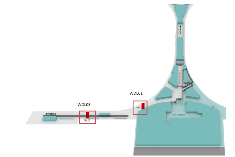 Реклама аэропорта Куньмин-Внутренний световой ящикТочечная диаграмма