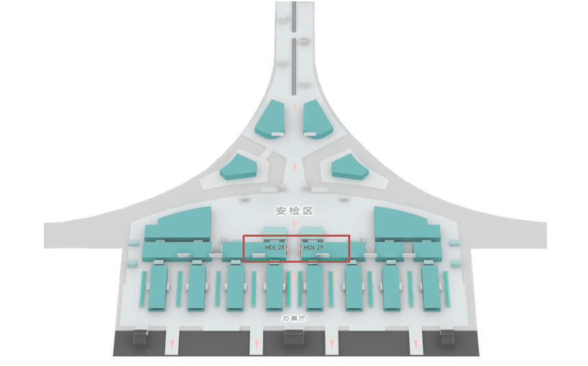 Kunming Airport Advertising-Domestic departure security checkpoint light box+stickerBitmap