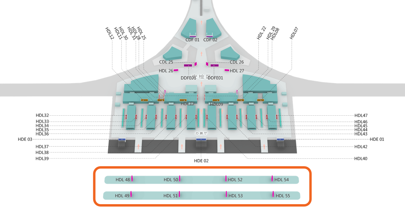 Kunming Airport Advertising-Domestic and international departure and drop off area lightbox setBitmap
