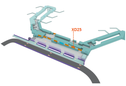 丽江机场广告-F2层出发厅值机岛灯箱2点位图