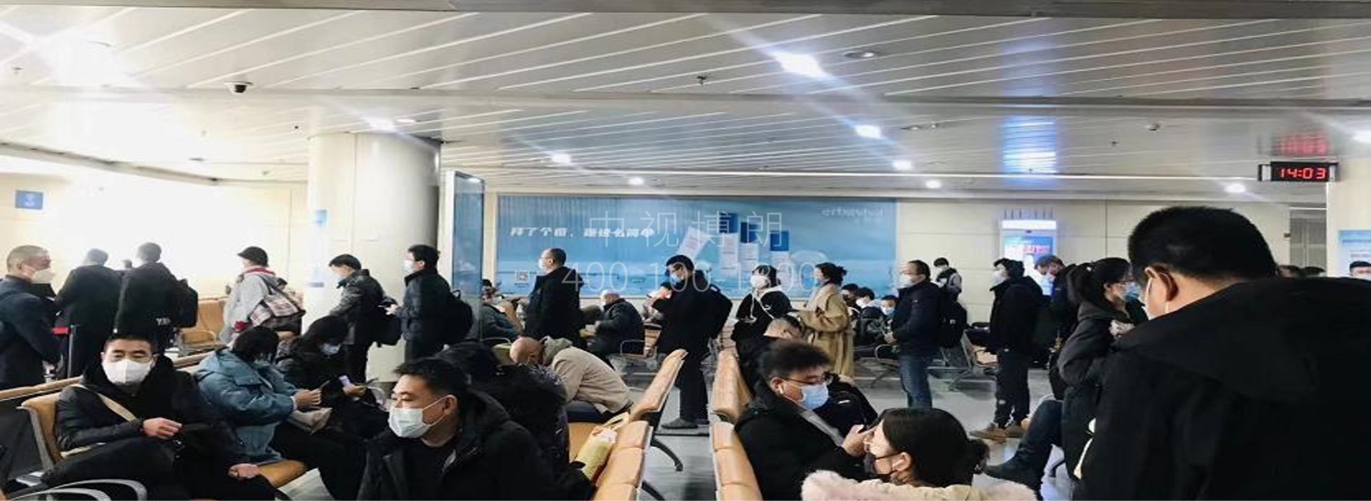 兰州中川国际机场广告-出发候机厅灯箱套装4