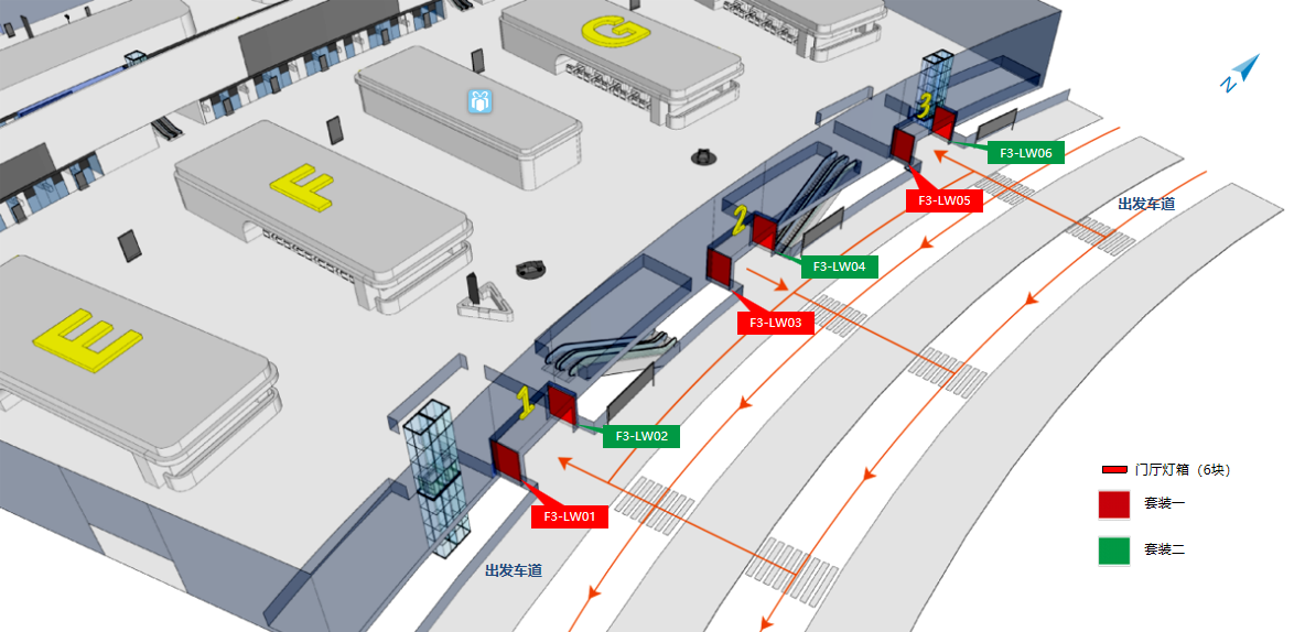 Реклама аэропорта Нанкин-T1 Аптечка в исходном фойеТочечная диаграмма