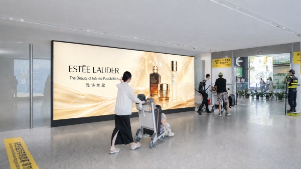 三亚机场广告-T3国内到达行李厅出口灯箱13