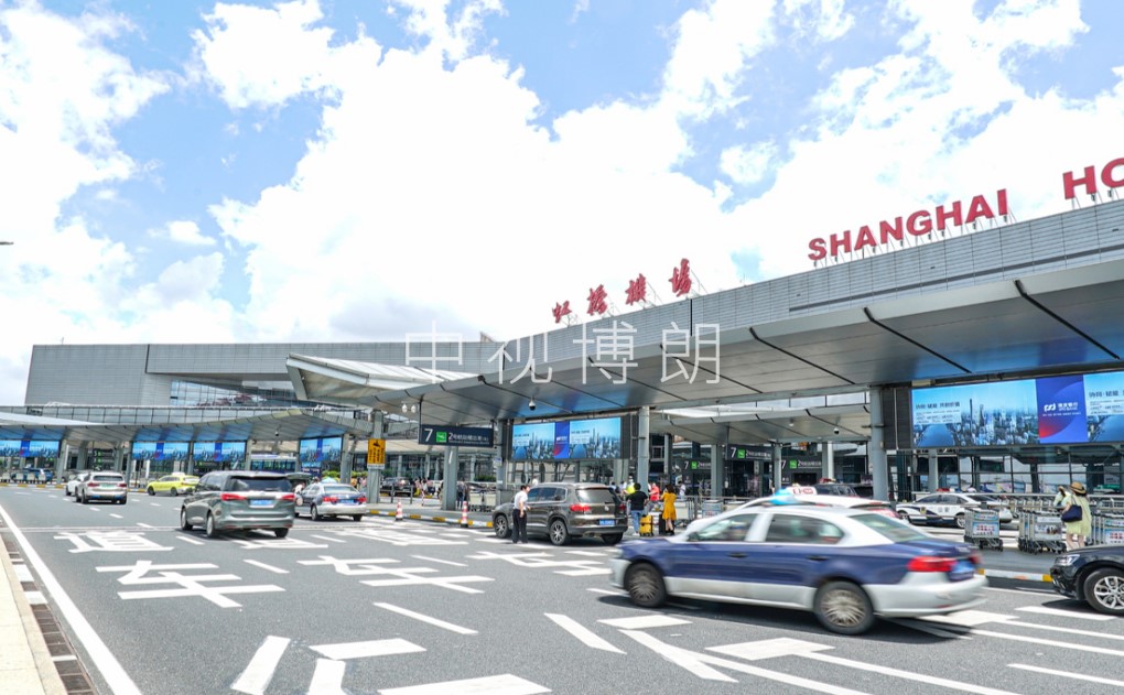上海机场广告-虹桥T2出发LED联屏套装