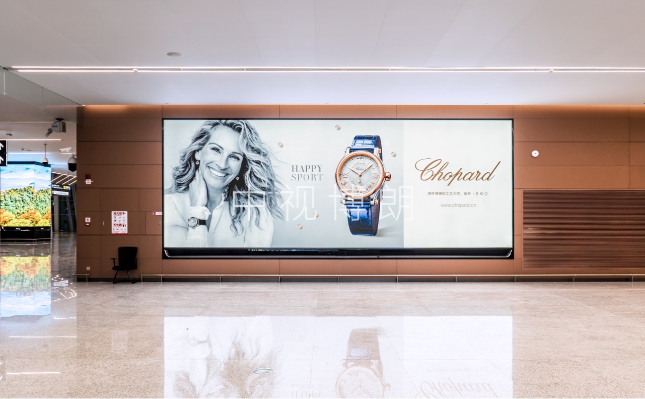 成都天府机场广告-T2国内到达行李厅灯箱2